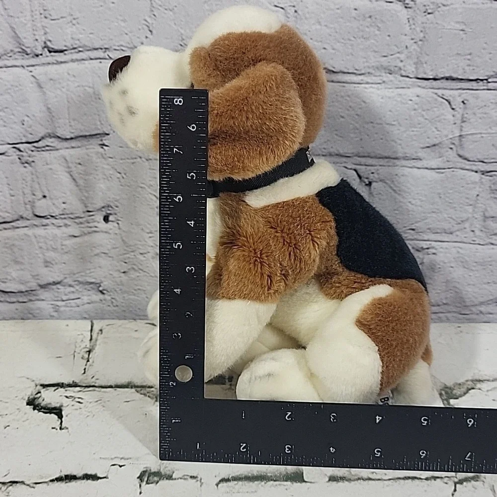 Vintage 80s Russ Berrie The Beagle‎ Puppy Dog Plush Beanbag Stuffed Animal